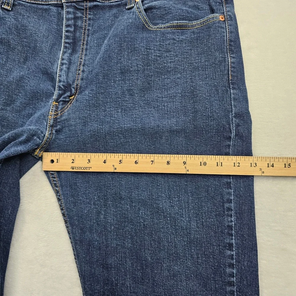 Levis 559 Relaxed Straight Jeans Mens 40x29 Blue Stretch Casual Classic READ